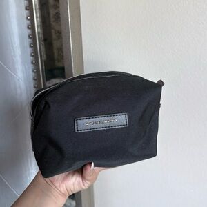 Black Canvas pouch by Want Les Essentiels